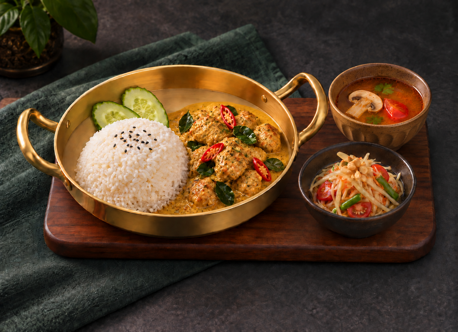 奶油鸡肉饭 Butter Chicken Rice
