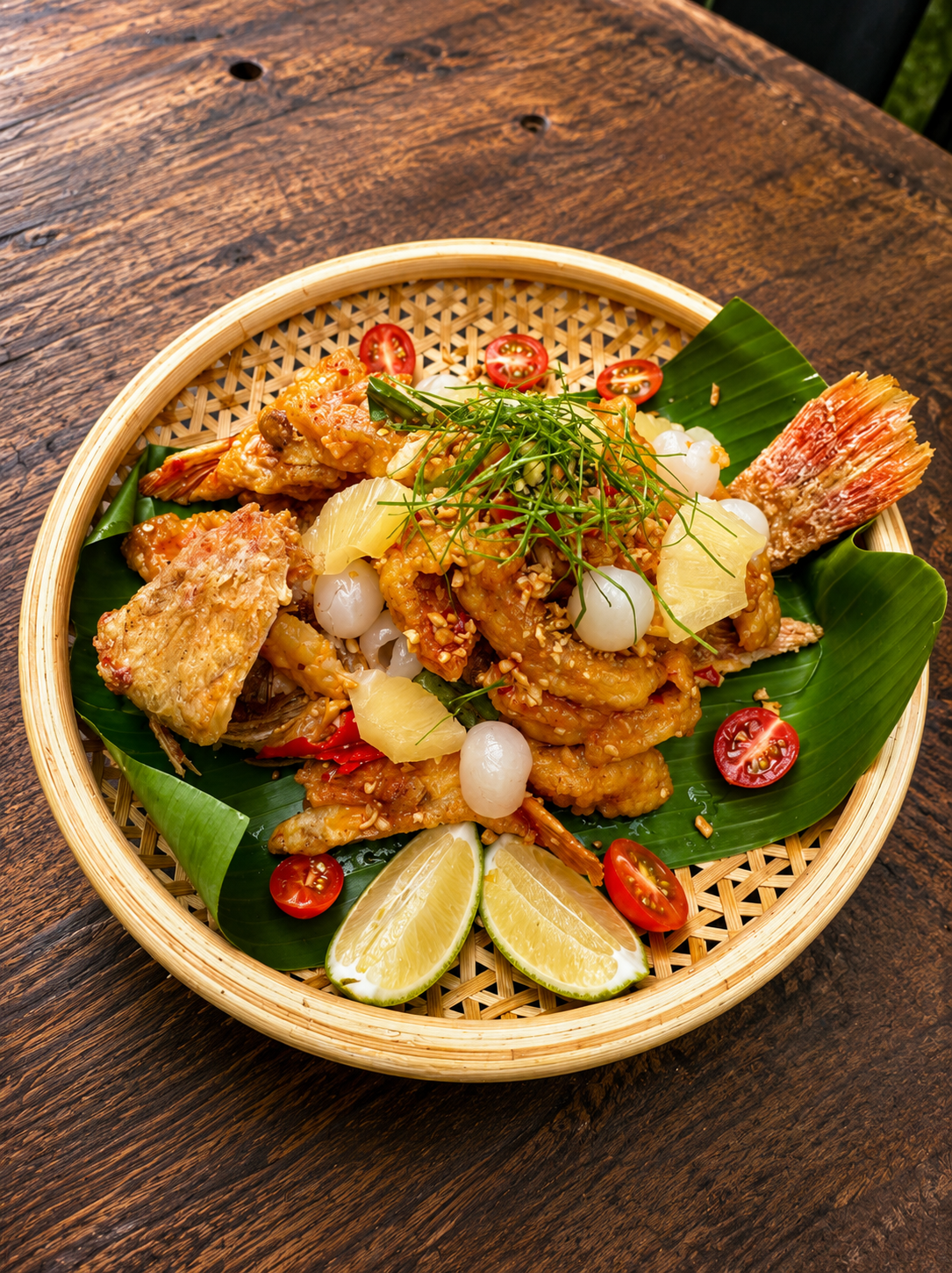 热带水果炸拌鱼 | Tropical Fruit Fried Fish