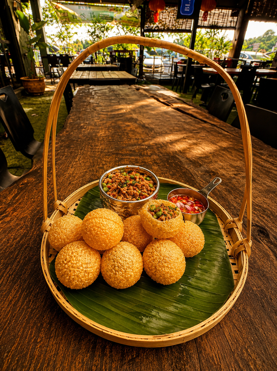 九层塔脆脆球 | Thai Basil Crispy Balls