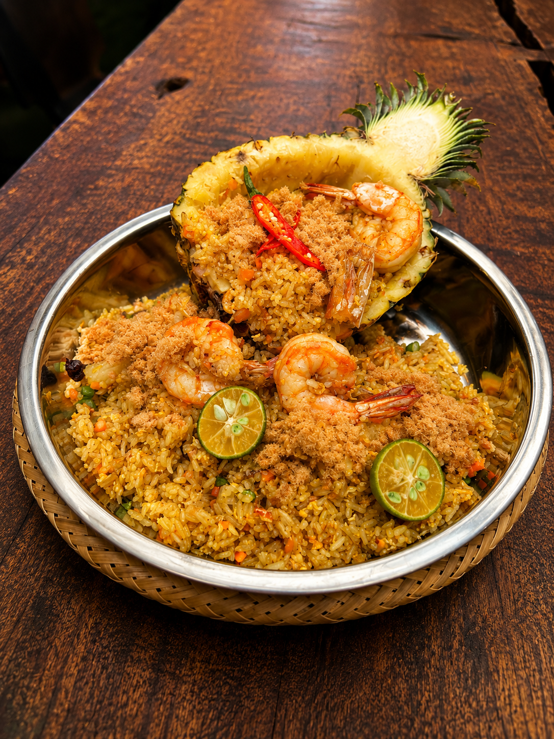 泰式黄梨炒饭 Thai Pineapple Fried Rice