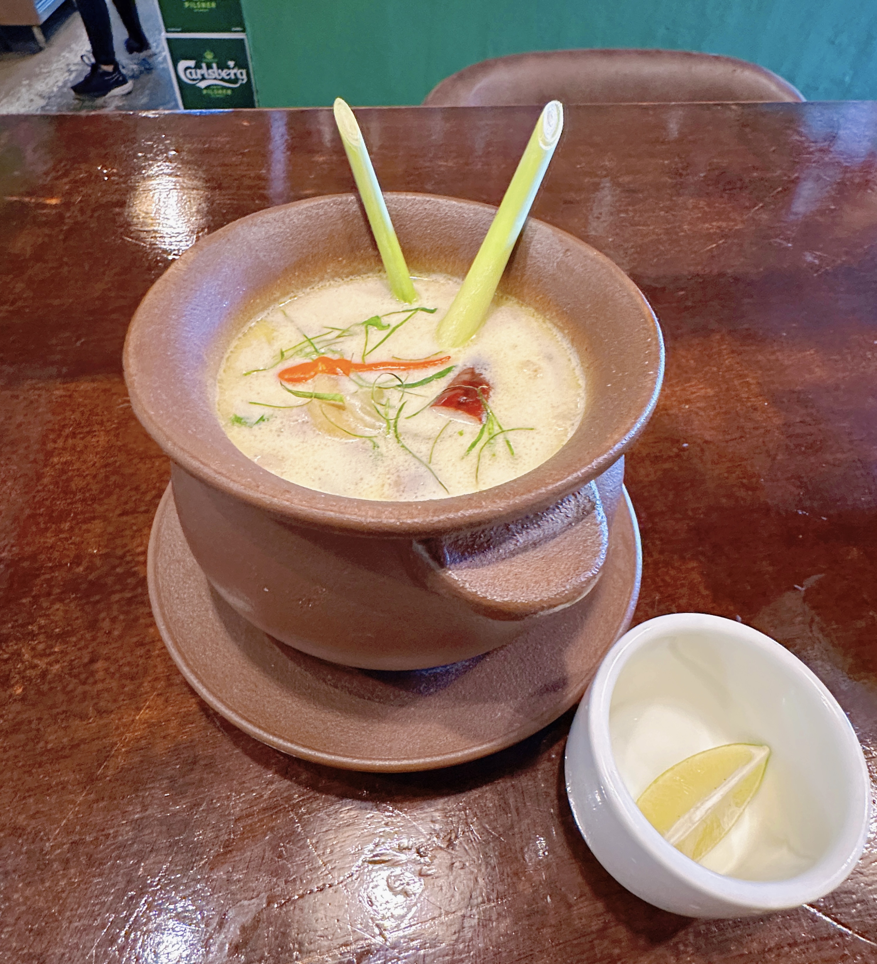 泰式椰奶鸡汤 Thai Coconut Chicken Soup (Tom Kha Gai)