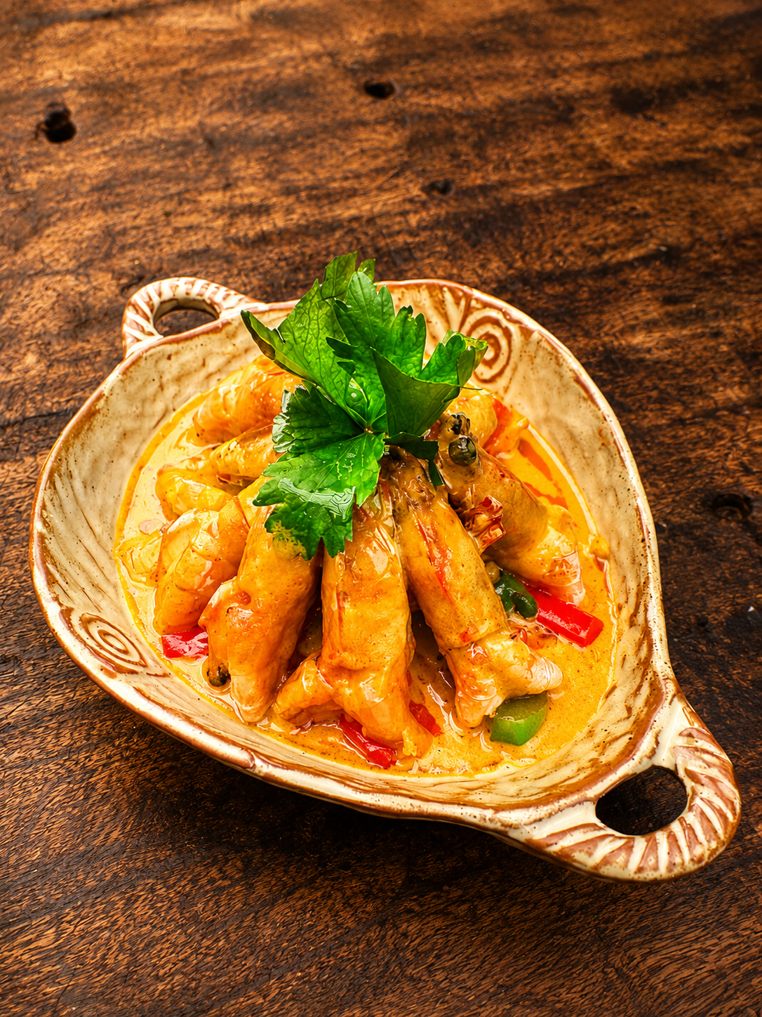 泰式黄咖喱虾 Thai Yellow Curry Prawns