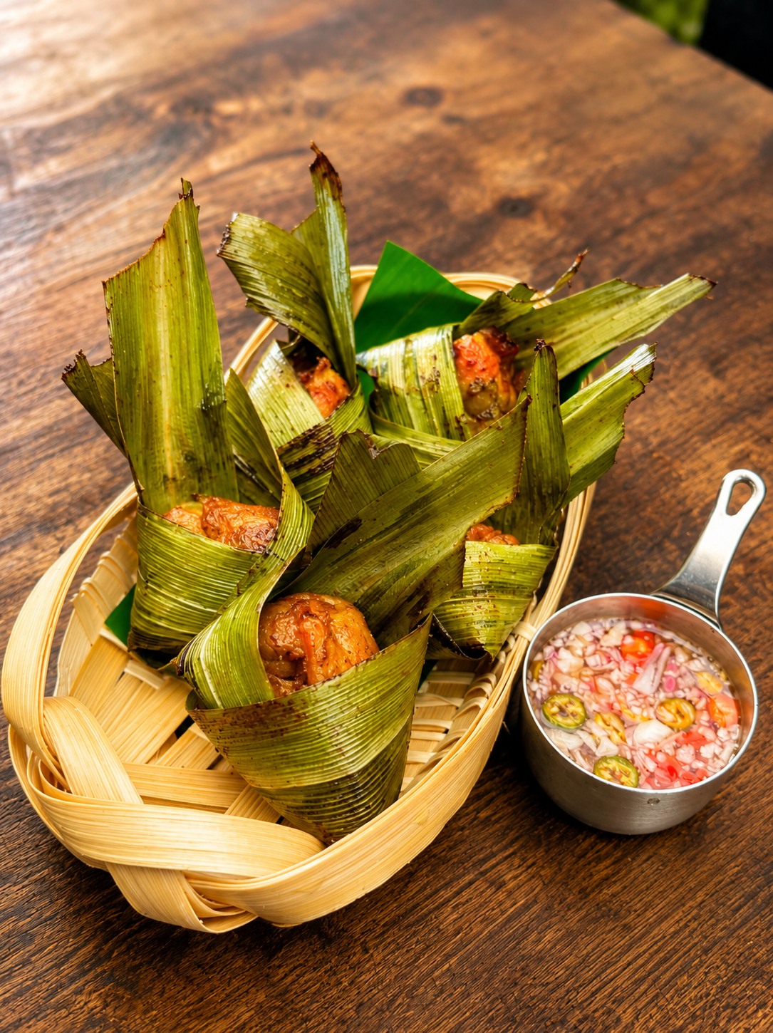 香兰鸡 | Pandan Chicken