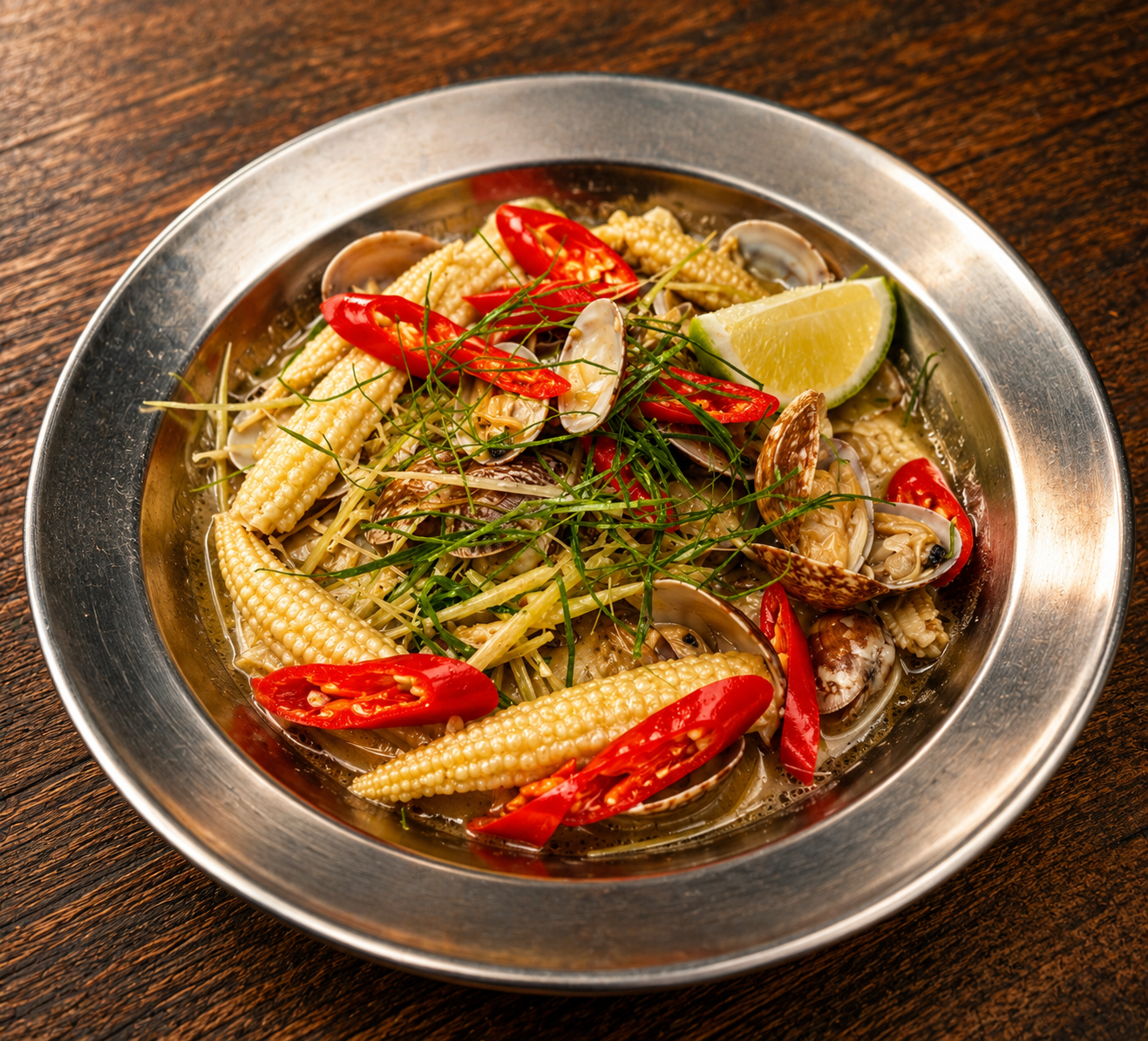 香茅椰汁焗蛤蜊 | Lemongrass Coconut Clams